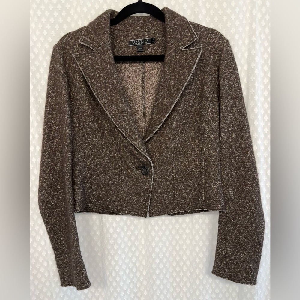Peruvian Connection | Jacket Blazer. Size Small